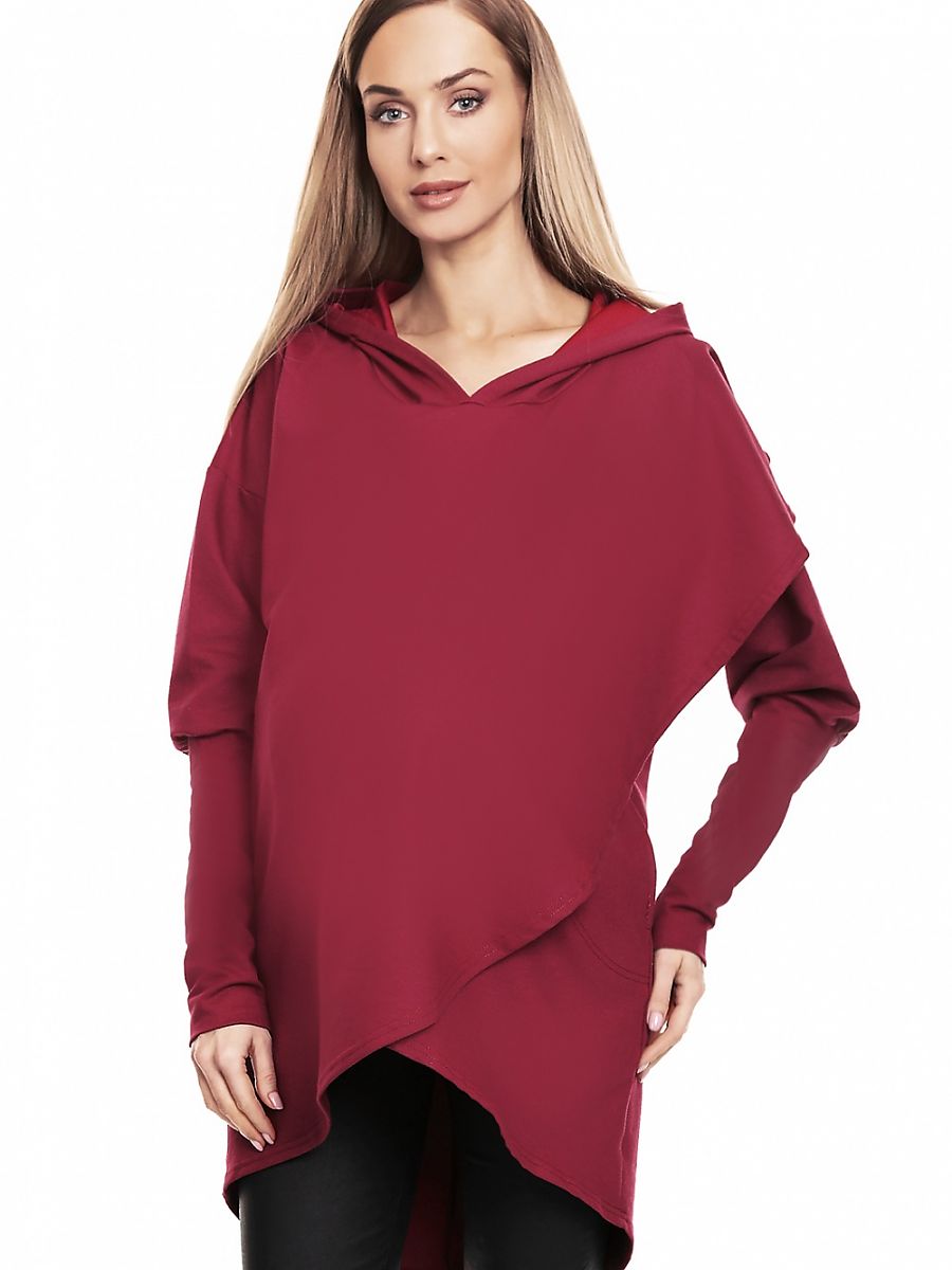 Maternity & Nursing Hoodie – Red