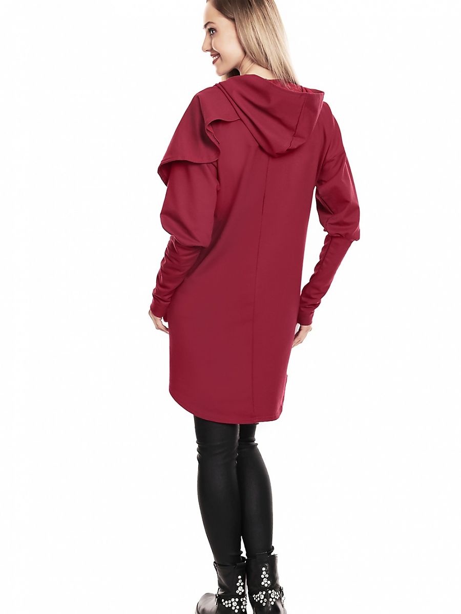 Maternity & Nursing Hoodie – Red