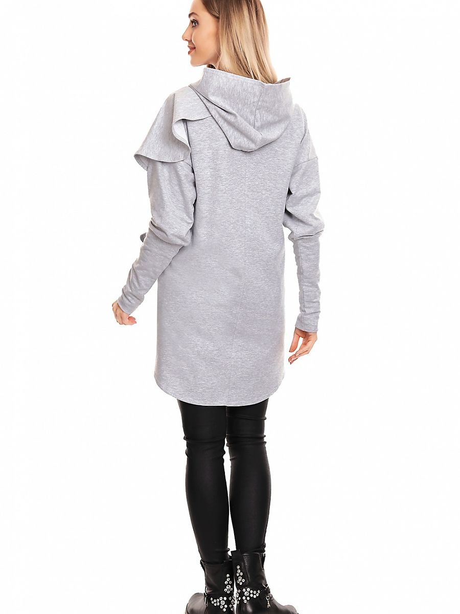Maternity & Nursing Hoodie – Grey