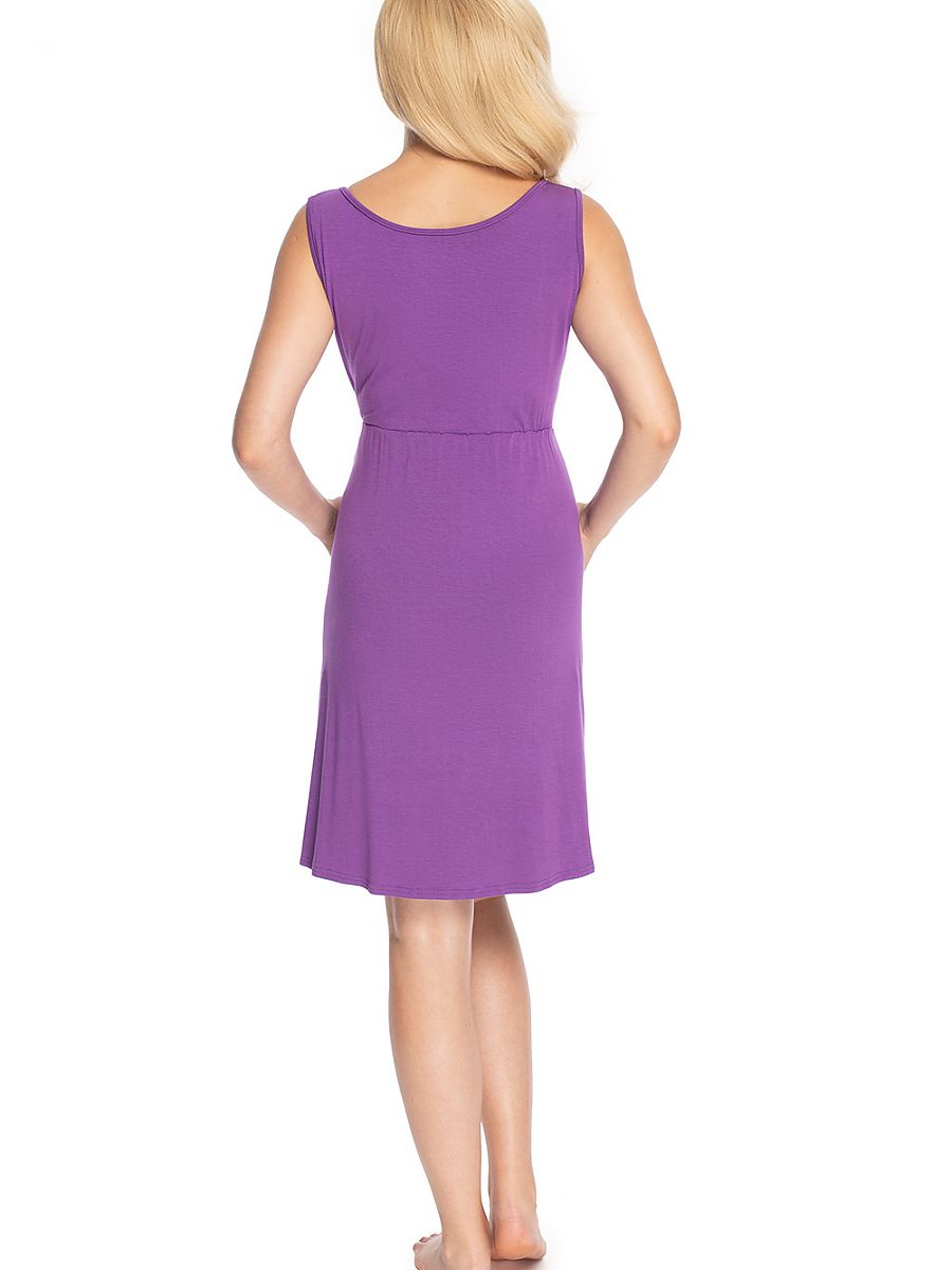 maternity nightgown purple
