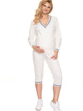 Maternity Lounge Set-Beige