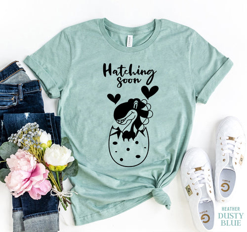 Hatching Soon” Maternity T-Shirt